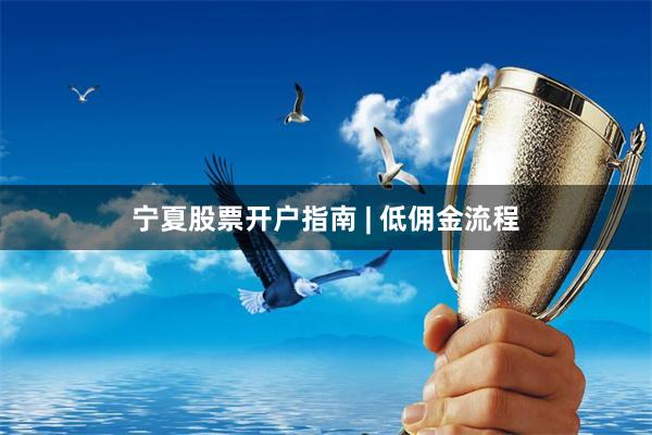 宁夏股票开户指南 | 低佣金流程