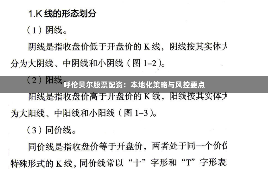 呼伦贝尔股票配资：本地化策略与风控要点
